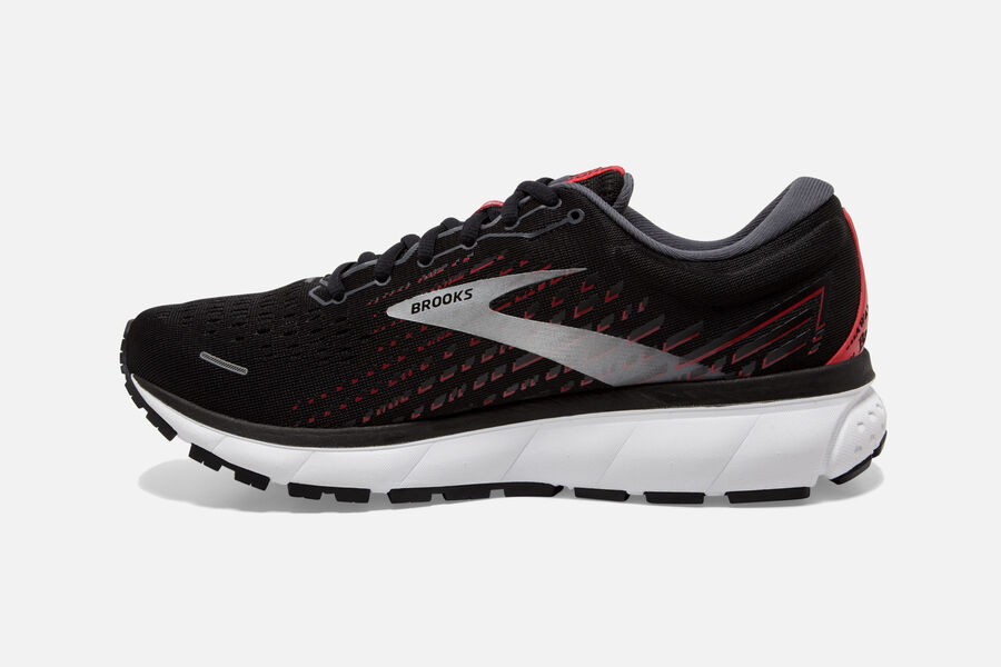 Brooks Running Shoes - Ghost 13 Road Mens - Black/Grey - IZG-142657